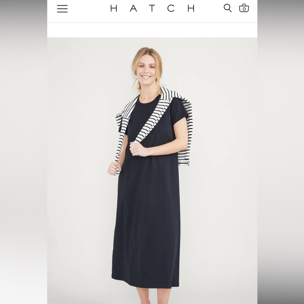 HATCH Easy Going Nursing T Shirt Dress
